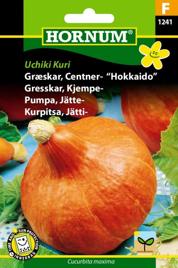 Jättikurpitsa Uchiki Kuri