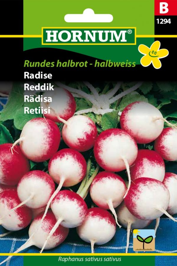 Retiisi Rundes halbrot - halbweiss
