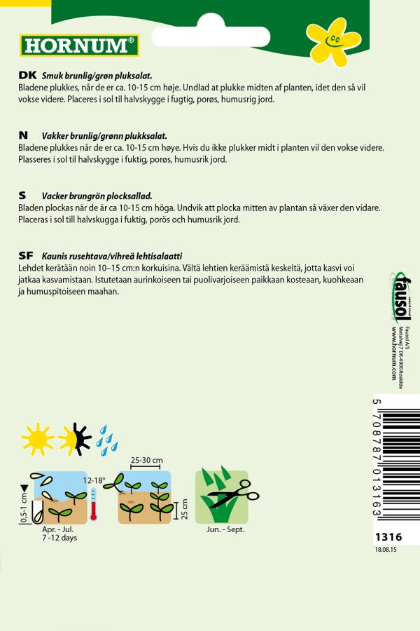 Lehtisalaatti Amerikanischer Brauner - Image 2