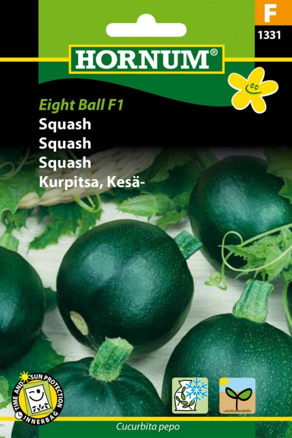 Kesäkurpitsa Eight Ball F1