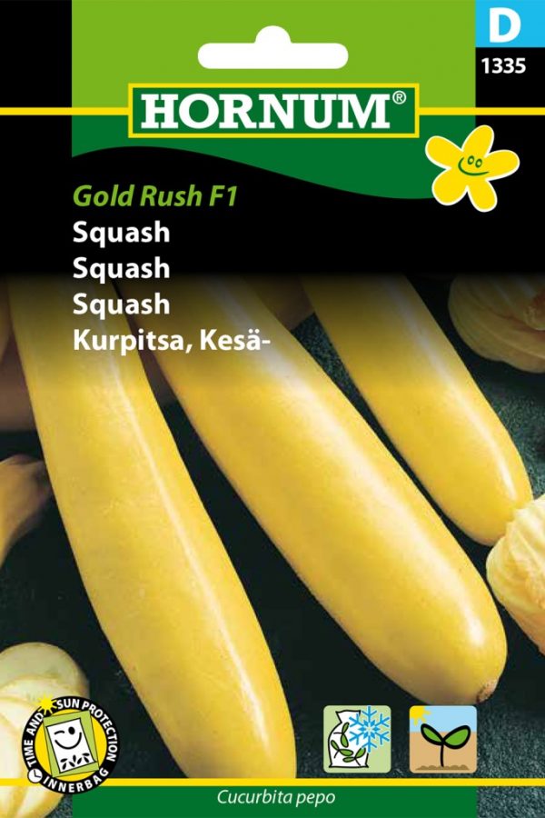 Kesäkurpitsa Gold Rush F1