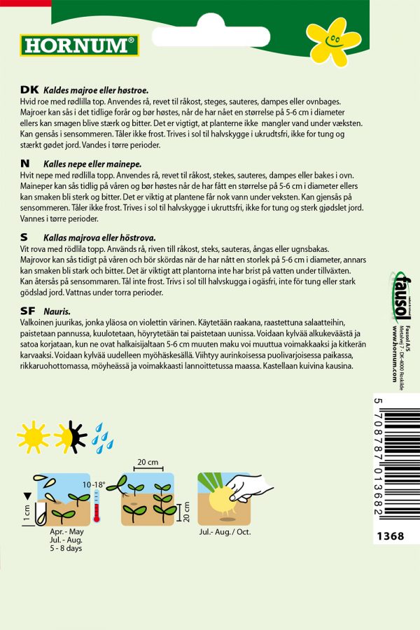 Nauris Ronde witte Roodkop - Image 2