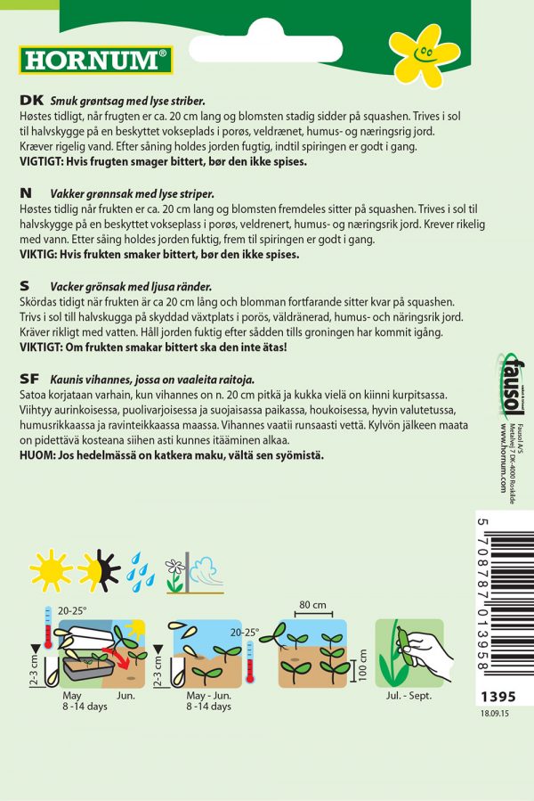 Kesäkurpitsa Coucourzelle - Image 2