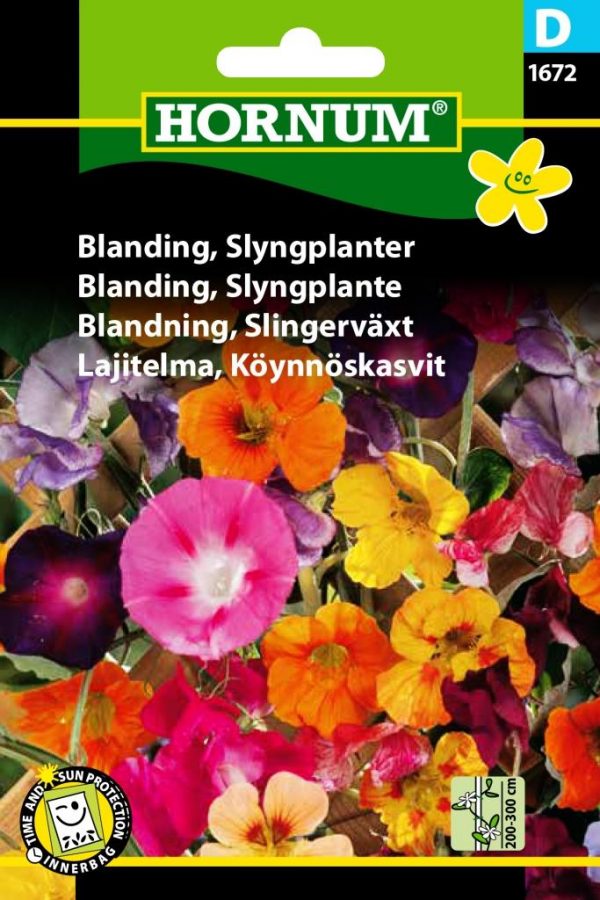 Lajitelma, Köynnöskasvit