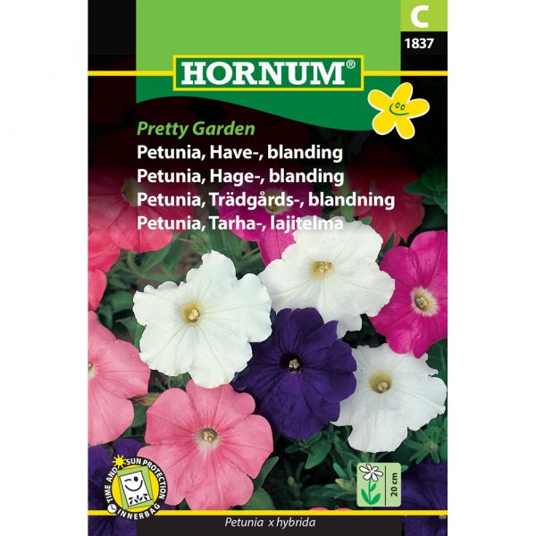 Tarhapetunia, Lajitelma