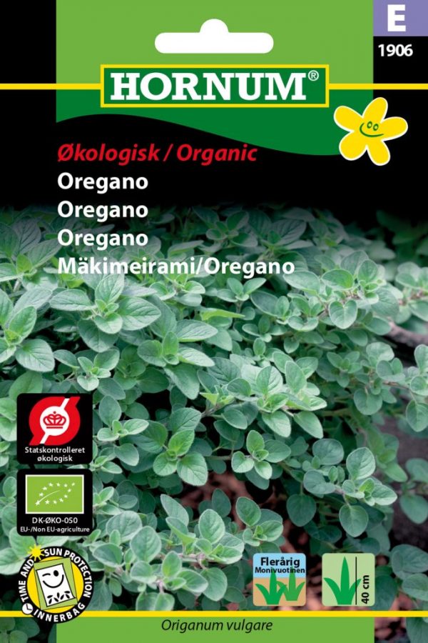 Mäkimeirami/Oregano, Luomu