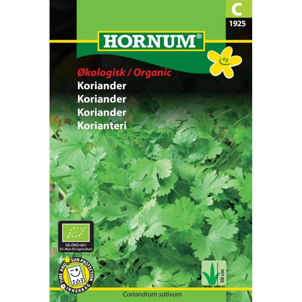 Korianteri, Luomu
