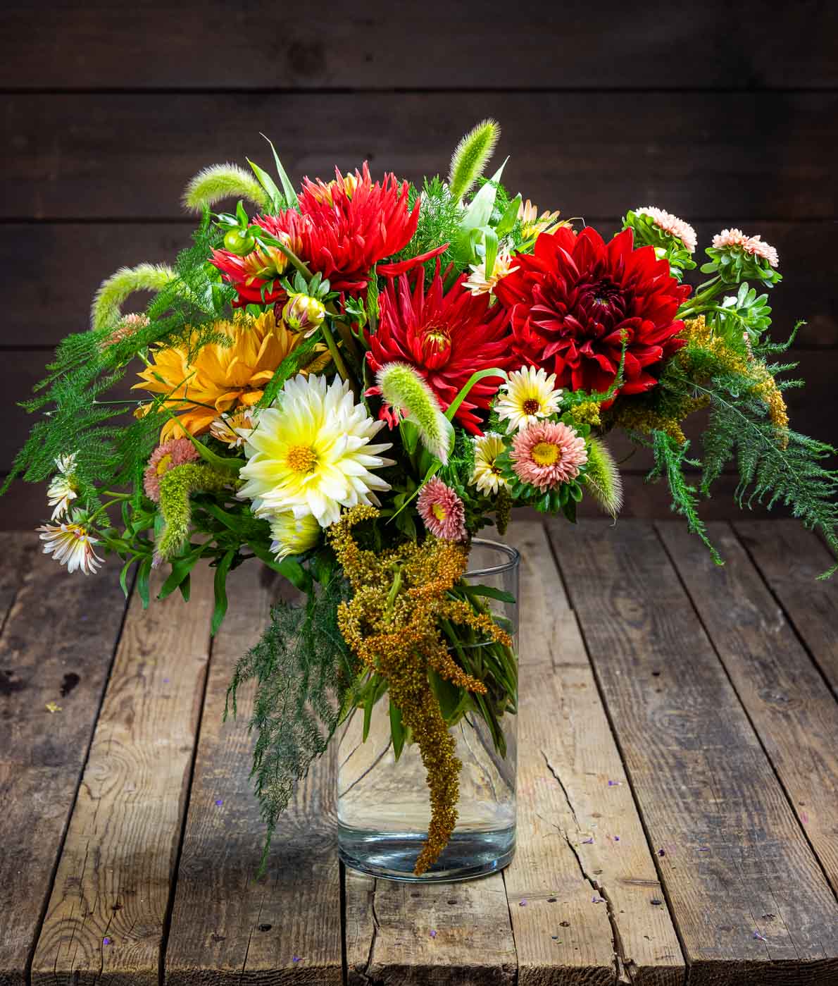 kukkakimppu kauden kukista