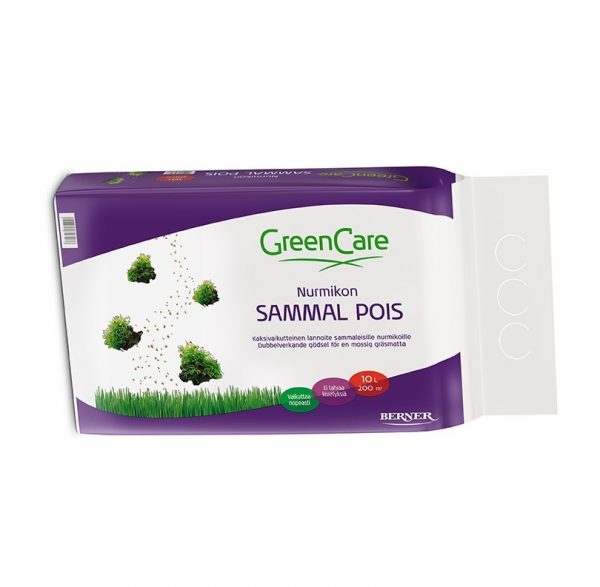 GreenCare Nurmikon Sammal pois