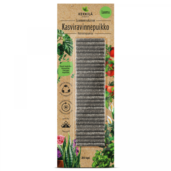 Kasviravinnepuikko luonnonmukainen