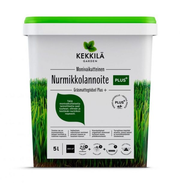 Nurmikon sammalsyöjä PLUS+